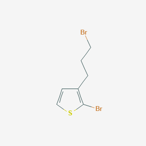 2-Bromo-3-(3-bromopropyl)thiophene