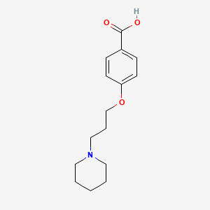 4-(3-(Piperidin-1-yl)propoxy)benzoic acid