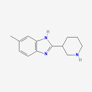 6-Methyl-2-piperidin-3-yl-1H-benzimidazole