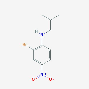 2-bromo-N-(2-methylpropyl)-4-nitroaniline