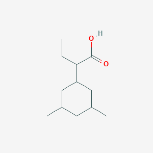 2-(3,5-Dimethylcyclohexyl)butanoic acid