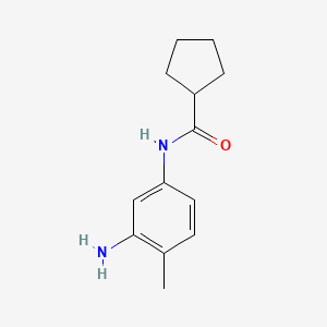 N-(3-Amino-4-methylphenyl)cyclopentanecarboxamide