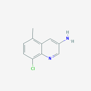 8-Chloro-5-methylquinolin-3-amine