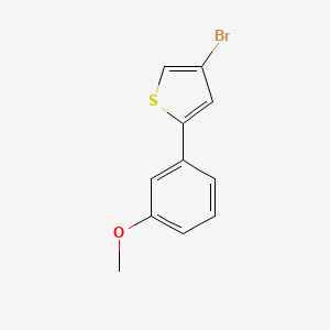 4-Bromo-2-(3-methoxyphenyl)thiophene