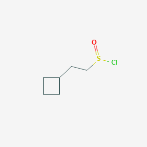 2-Cyclobutylethane-1-sulfinyl chloride