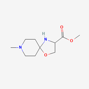 Methyl 8-methyl-1-oxa-4,8-diazaspiro[4.5]decane-3-carboxylate