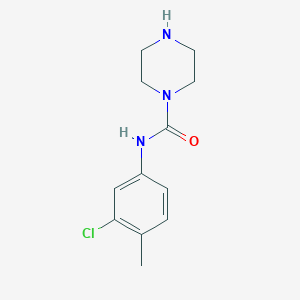 N-(3-Chloro-4-methylphenyl)piperazine-1-carboxamide