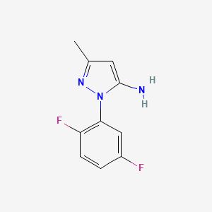 1-(2,5-Difluorophenyl)-3-methyl-1H-pyrazol-5-amine