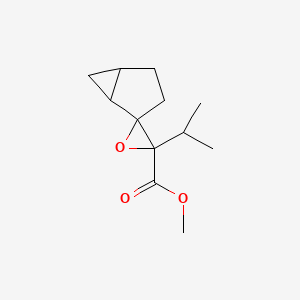 Methyl 3'-(propan-2-yl)spiro[bicyclo[3.1.0]hexane-2,2'-oxirane]-3'-carboxylate