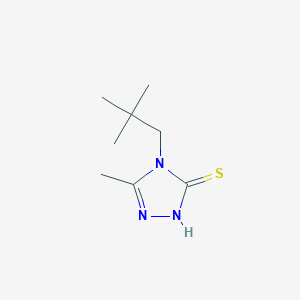 4-(2,2-Dimethylpropyl)-5-methyl-4H-1,2,4-triazole-3-thiol