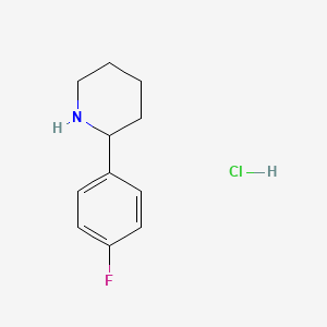 2-(4-Fluorophenyl)piperidine hydrochloride