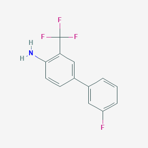 3'-Fluoro-3-(trifluoromethyl)biphenyl-4-amine