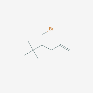 4-(Bromomethyl)-5,5-dimethylhex-1-ene