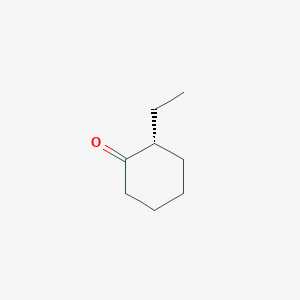 molecular formula C8H14O B13186667 (2R)-2-ethylcyclohexan-1-one 