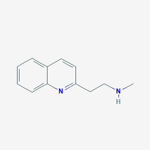 Methyl[2-(quinolin-2-yl)ethyl]amine