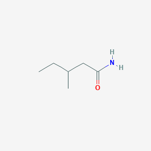 molecular formula C6H13NO B13186676 Pentanamide, 3-methyl- CAS No. 61892-69-1