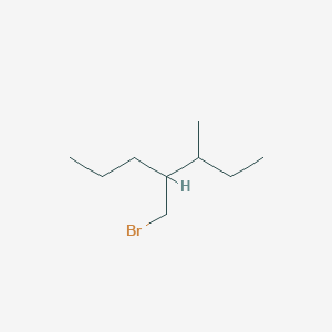 4-(Bromomethyl)-3-methylheptane