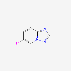 molecular formula C6H4IN3 B1318676 6-Iodo-[1,2,4]triazolo[1,5-a]pyridine CAS No. 614750-84-4