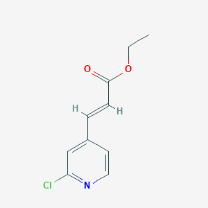 3-(2-Chloro-pyridin-4-yl)-acrylic acid ethyl ester