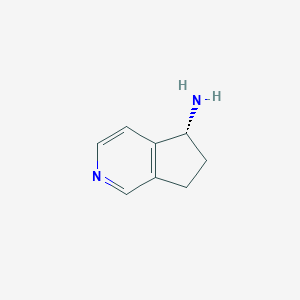 (5R)-5,6,7-Trihydrocyclopenta[1,2-C]pyridine-5-ylamine