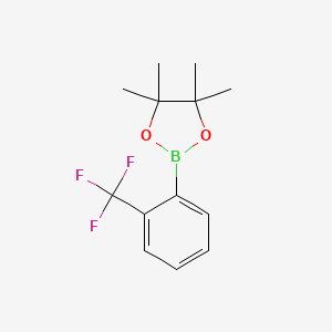 4,4,5,5-Tetramethyl-2-(2-(trifluoromethyl)phenyl)-1,3,2-dioxaborolane