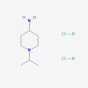 molecular formula C8H20Cl2N2 B1318700 1-Isopropylpiperidin-4-amine dihydrochloride CAS No. 534596-29-7