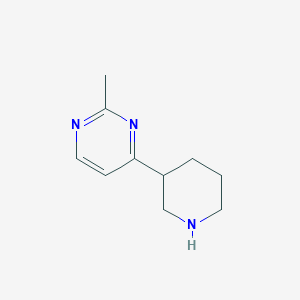 2-Methyl-4-(piperidin-3-YL)pyrimidine