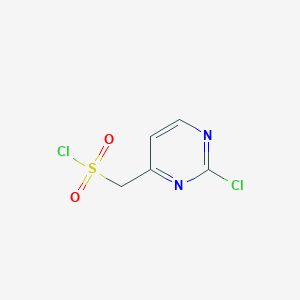 (2-Chloropyrimidin-4-yl)methanesulfonyl chloride