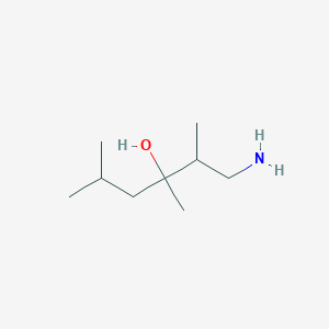 1-Amino-2,3,5-trimethylhexan-3-ol