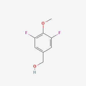 molecular formula C8H8F2O2 B1318715 3,5-Difluoro-4-methoxybenzyl alcohol CAS No. 706786-41-6