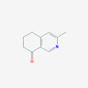 3-Methyl-5,6,7,8-tetrahydroisoquinolin-8-one