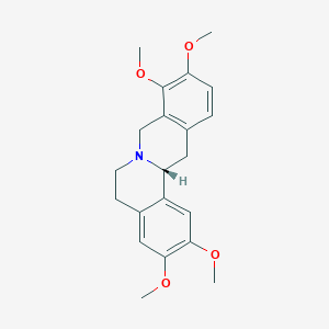 molecular formula C21H25NO4 B131872 D-四氢掌叶藤碱 CAS No. 3520-14-7