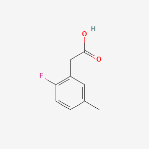 molecular formula C9H9FO2 B1318724 2-Fluoro-5-methylphenylacetic acid CAS No. 203314-27-6
