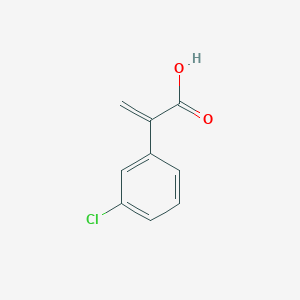 2-(3-Chlorophenyl)prop-2-enoic acid