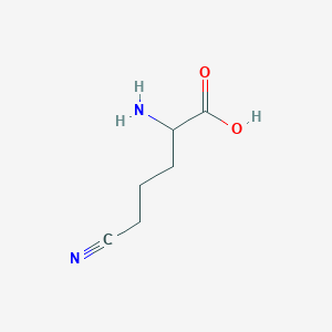 2-Amino-5-cyanopentanoic acid