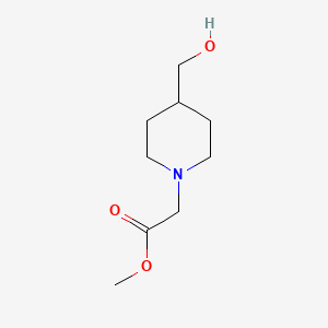 Methyl 2-[4-(hydroxymethyl)piperidin-1-yl]acetate