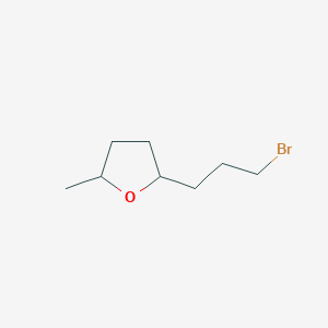 2-(3-Bromopropyl)-5-methyloxolane