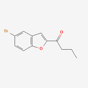 1-(5-Bromo-1-benzofuran-2-yl)butan-1-one