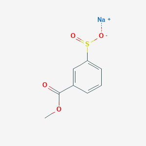 Sodium 3-(methoxycarbonyl)benzene-1-sulfinate