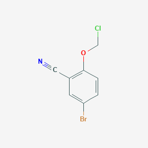 5-Bromo-2-(chloromethoxy)benzonitrile