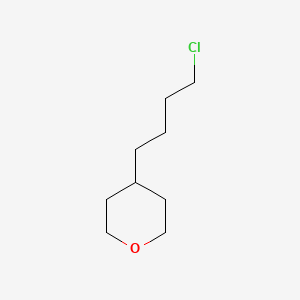 4-(4-Chlorobutyl)oxane