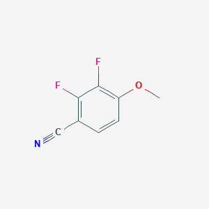 molecular formula C8H5F2NO B1318769 2,3-Difluoro-4-methoxybenzonitrile CAS No. 256417-12-6