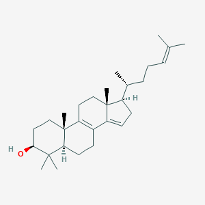 B131877 4,4-Dimethyl-5alpha-cholesta-8,14,24-trien-3beta-ol CAS No. 64284-64-6