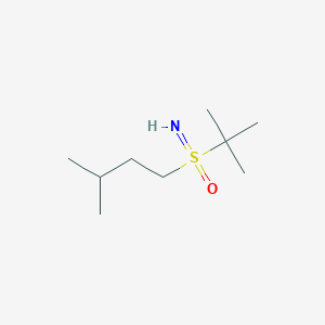 tert-Butyl(imino)(3-methylbutyl)-lambda6-sulfanone