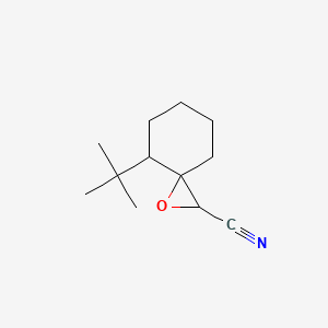 4-tert-Butyl-1-oxaspiro[2.5]octane-2-carbonitrile