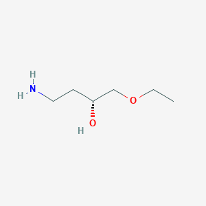 (2R)-4-Amino-1-ethoxybutan-2-ol