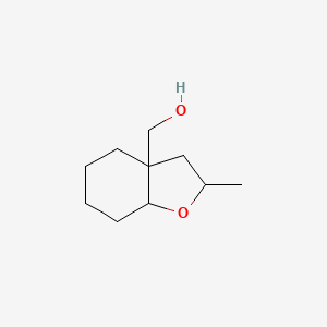 (2-Methyl-octahydro-1-benzofuran-3a-yl)methanol