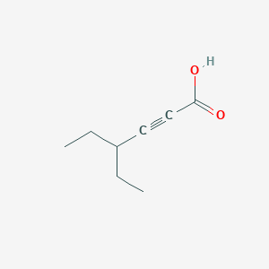 4-Ethylhex-2-ynoic acid