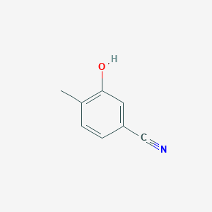 B1318791 3-Hydroxy-4-methylbenzonitrile CAS No. 3816-66-8