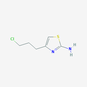 4-(3-Chloropropyl)-1,3-thiazol-2-amine